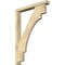 Ekena Millwork Merced Block Rough Sawn Bracket w/ Offset Brace, Douglas Fir, 4"W x 28"D x 40"H BKT0402X28X40MRC05RDF - alternate 1